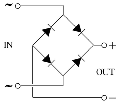 Gelijkrichter diagram